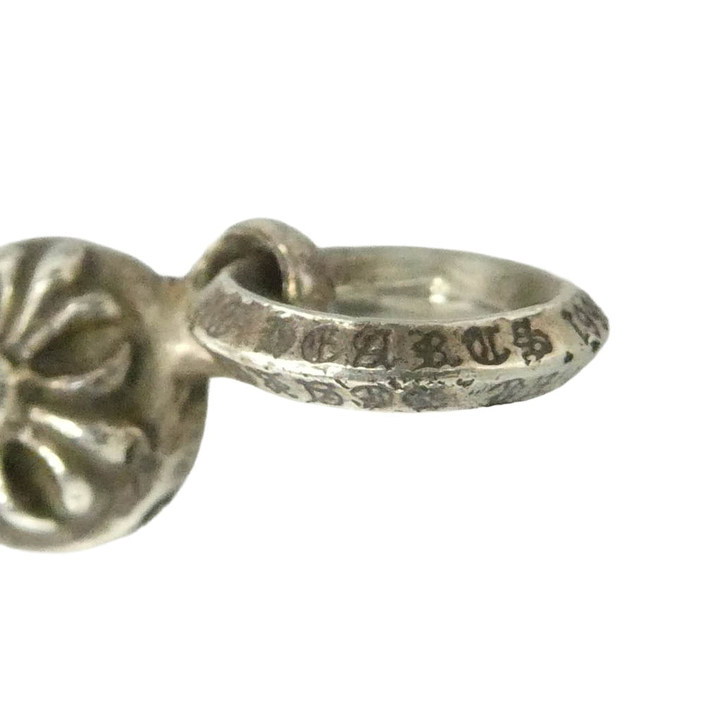 CHROME HEARTS クロムハーツ（原本無） 1B TNY CH CRS 1ボール タイニー CHクロス チャーム ペンダントトップ シルバー系【中古】