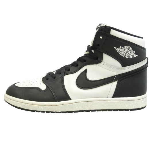 NIKE ナイキ BQ4422-001 Air Jordan 1 High '85 エアジョーダン1 ハイカット スニーカー ブラック系 ホワイト系 28cm【中古】