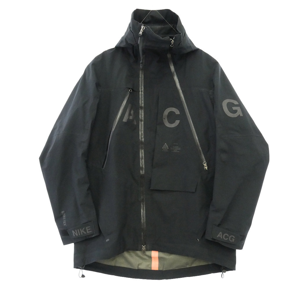 NIKE ナイキ 851976-010 ACG ALPINE JACKET GORE-TEX ゴアテックス マウンテンパーカー アルパインジャケット ブラック系 L【中古】