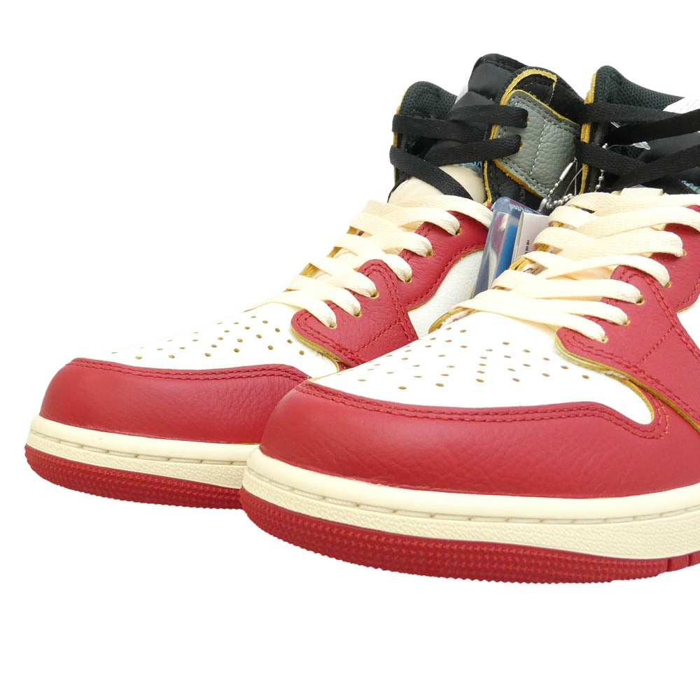 NIKE ナイキ HV8563-600 x UNION Air Jordan 1 Retro High OG Chicago Shadow ユニオン エアジョーダン1 レトロ ハイ シカゴシャドウ ハイカット スニーカー マルチカラー系 28cm【新古品】【未使用】【中古】