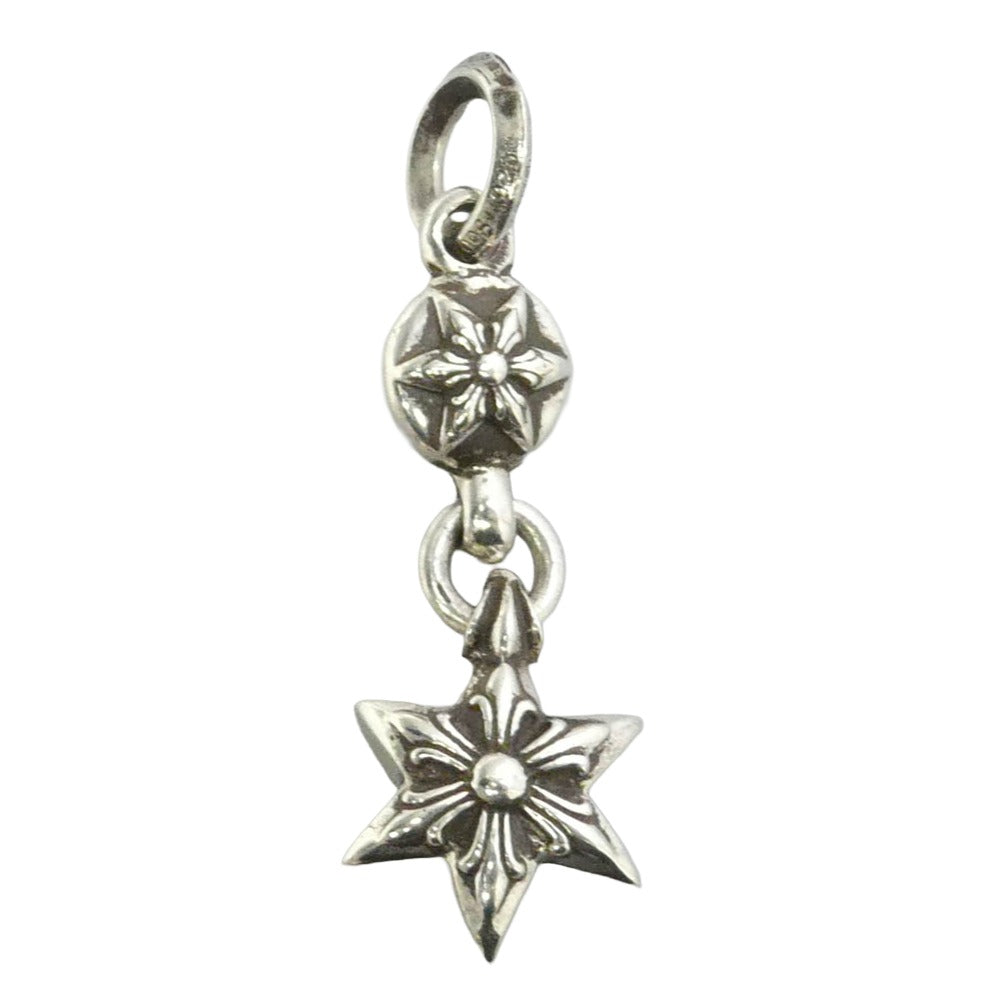 CHROME HEARTS クロムハーツ（原本無） 1BALL STAR 1ボールスター チャーム ペンダントトップ シルバー系【中古】