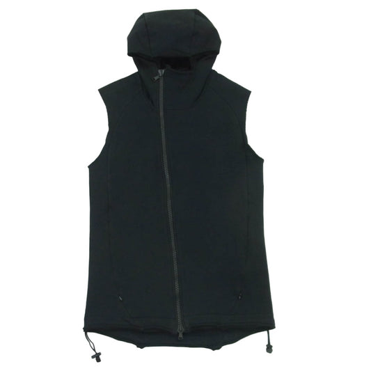 ripvanwinkle リップヴァンウィンクル RM-5012 ジップ フーデット スウェット ベスト ダークグレー系 黒に近いダークグレー系 4【中古】