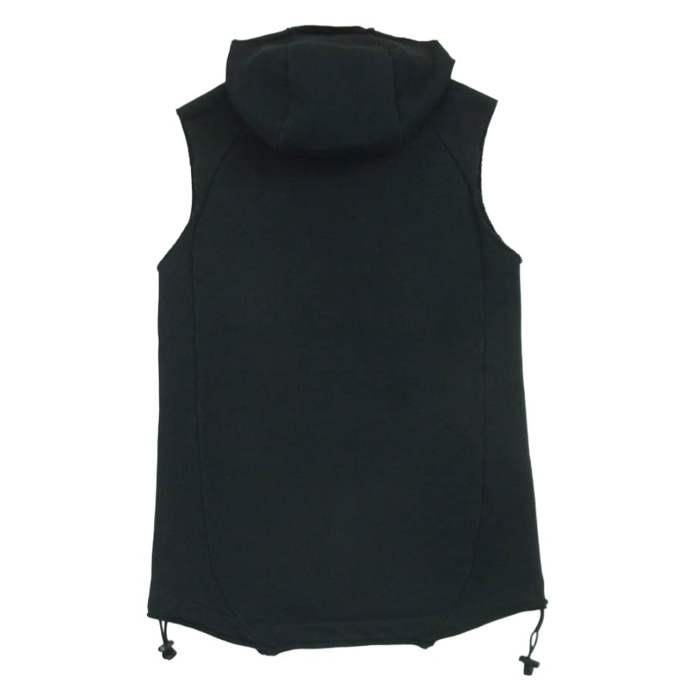 ripvanwinkle リップヴァンウィンクル RM-5012 ジップ フーデット スウェット ベスト ダークグレー系 黒に近いダークグレー系 4【中古】