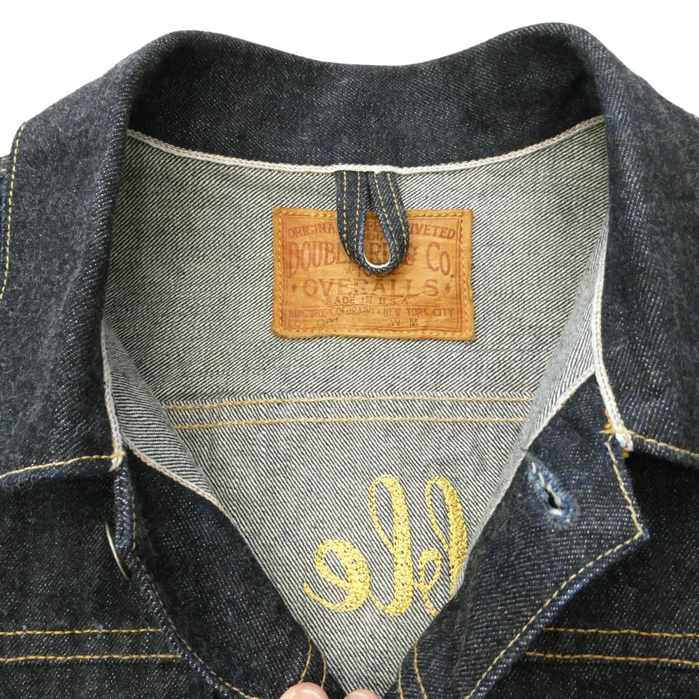 RRL ダブルアールエル 50着限定 USA製 23of50 Limited Edition Stratford Denim Jacket リミテッド エディション ストラトフォード バック刺繍 デニムジャケット インディゴブルー系 3【中古】
