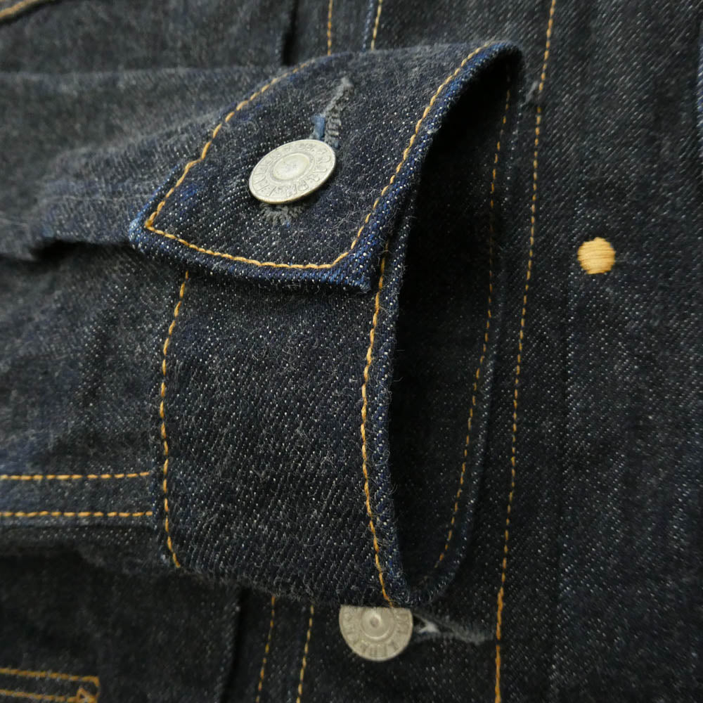 RRL ダブルアールエル 50着限定 USA製 23of50 Limited Edition Stratford Denim Jacket リミテッド エディション ストラトフォード バック刺繍 デニムジャケット インディゴブルー系 3【中古】