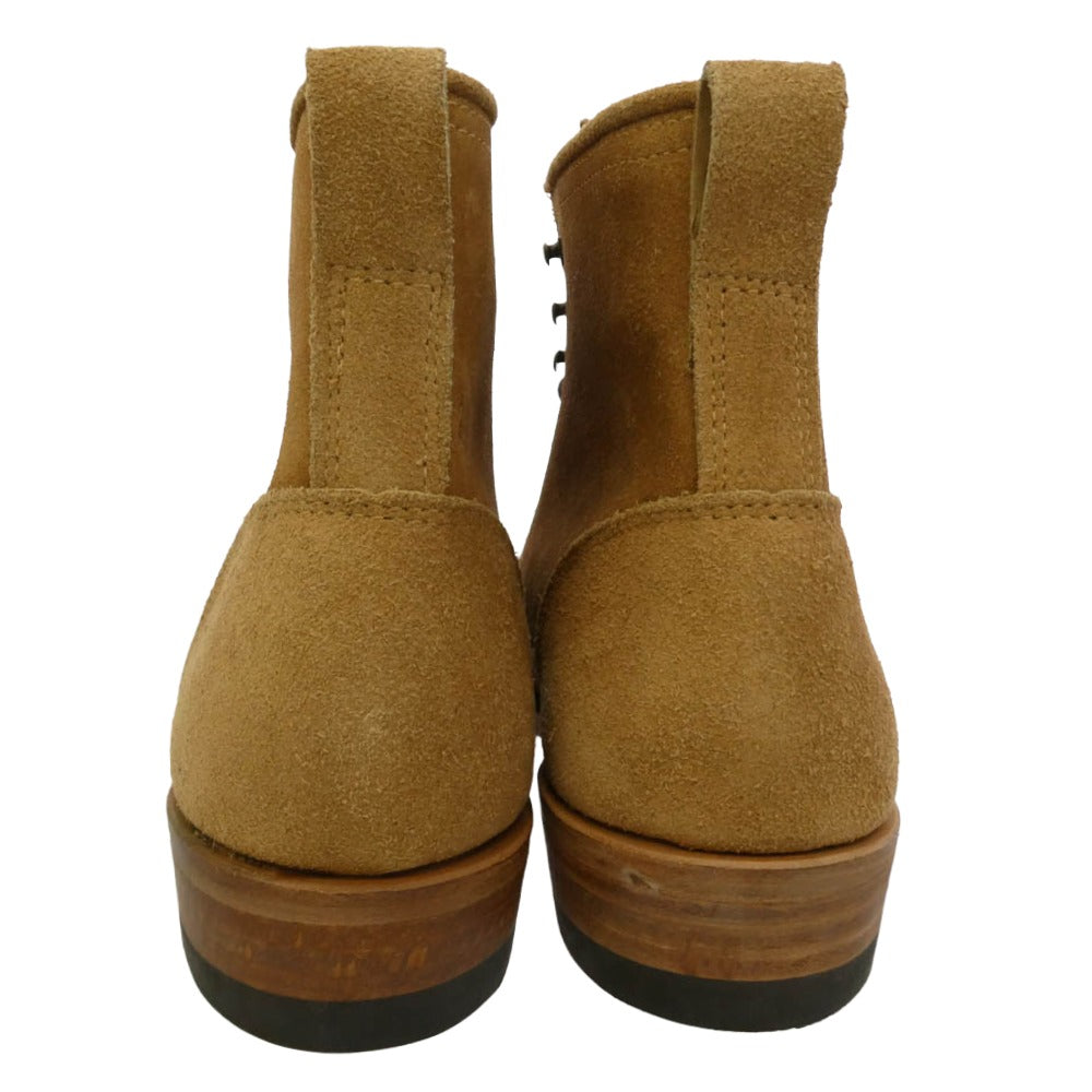 RRL ダブルアールエル USA製 BOWERY BOOTS レースアップ スエードレザー ボーリー ブーツ ブラウン系 US10【美品】【中古】