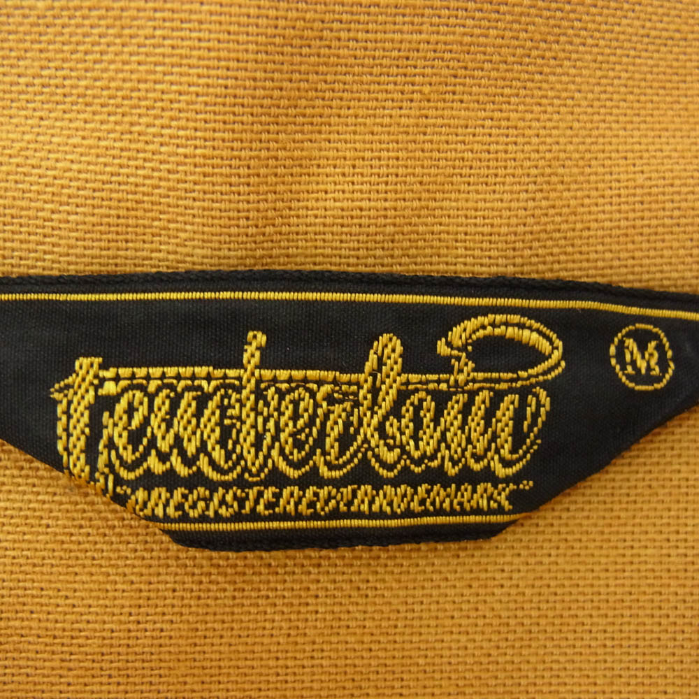 TENDERLOIN テンダーロイン T-BOWL SHT L/S 刺繡 ボーリング 長袖 シャツ マスタード系 M【中古】