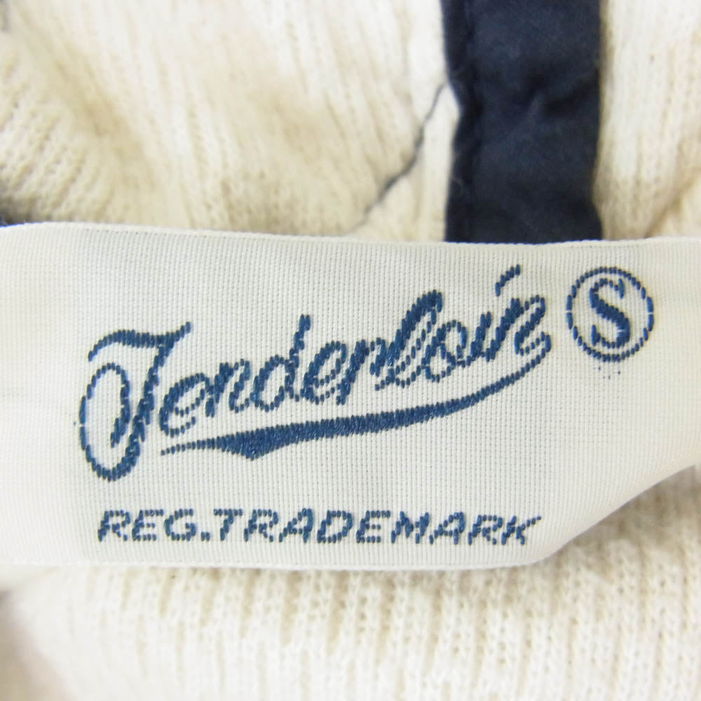 TENDERLOIN テンダーロイン プリマロフト キルティング フーデッド ジャケット ネイビー系 S【中古】