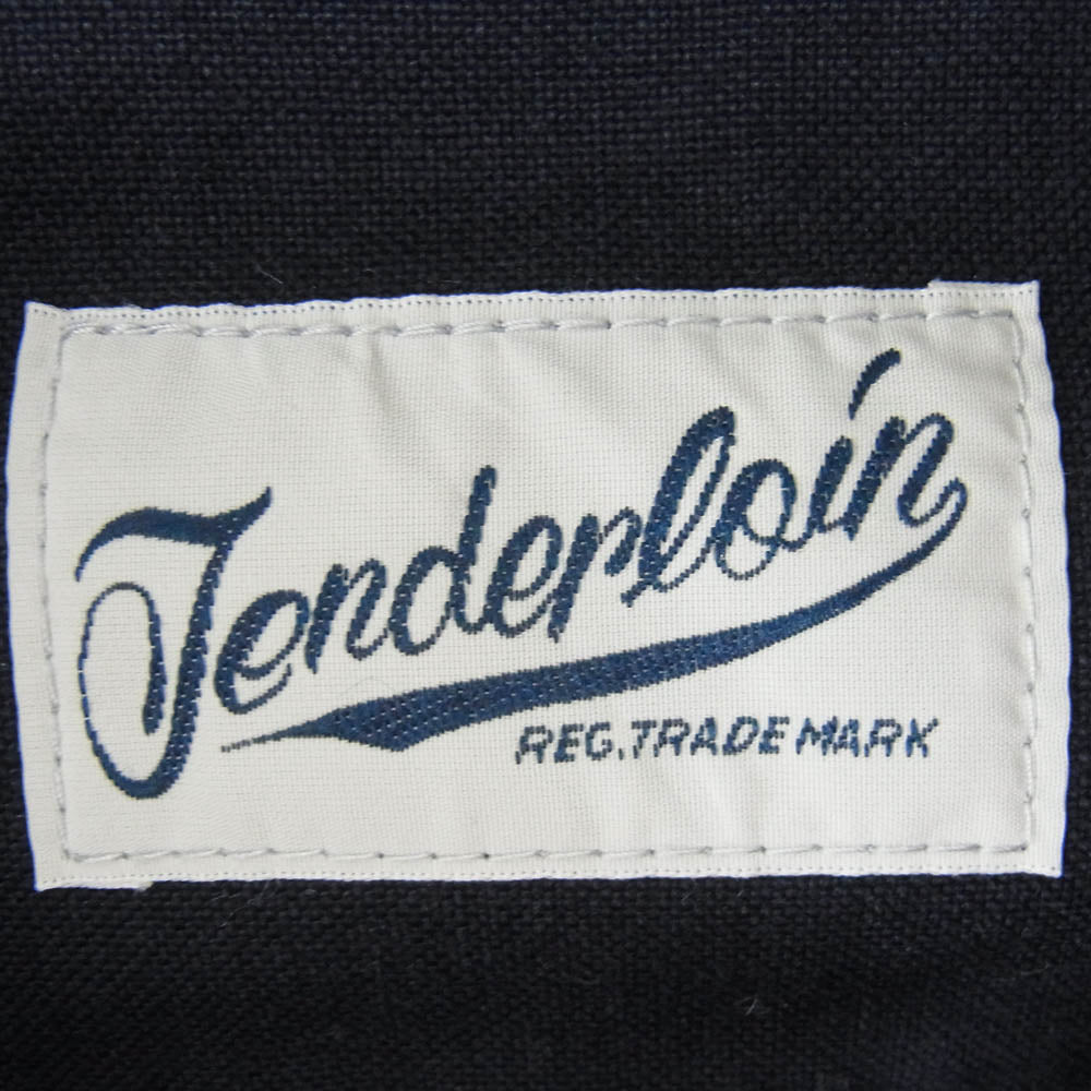 TENDERLOIN テンダーロイン T-DUCK PARKA ダック フーディ パーカー ジャケット ネイビー系 S【中古】