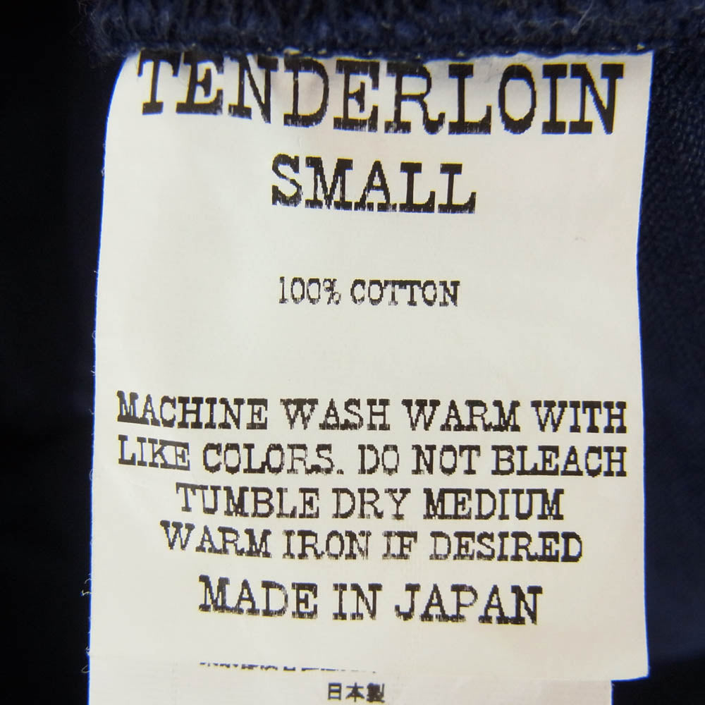 TENDERLOIN テンダーロイン T-DUCK PARKA ダック フーディ パーカー ジャケット ネイビー系 S【中古】