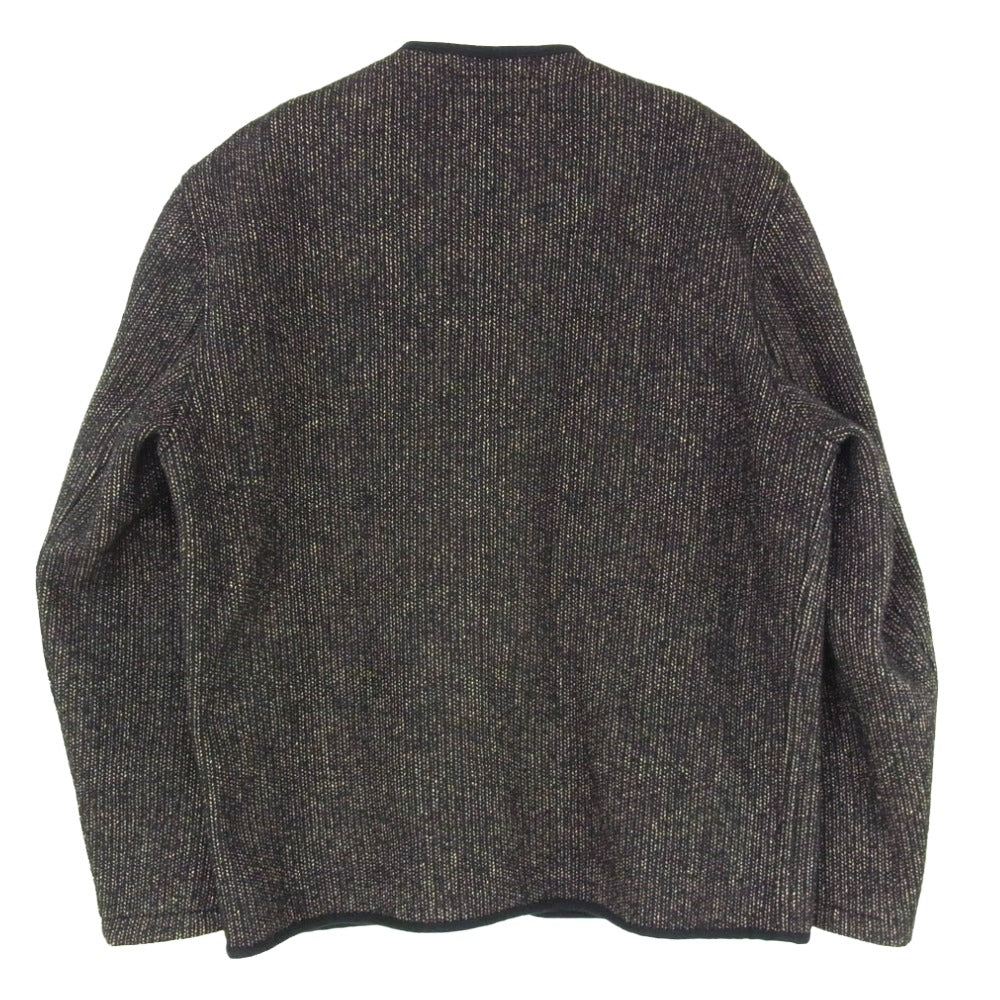 TENDERLOIN テンダーロイン T-BROWNS BEACH JKT ビーチ クロス ノーカラー ジャケット ブラック系 S【中古】