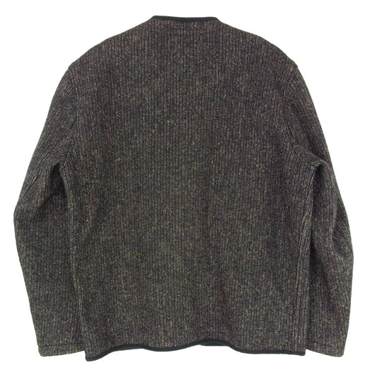 TENDERLOIN テンダーロイン T-BROWNS BEACH JKT ビーチ クロス ノーカラー ジャケット ブラック系 S【中古】