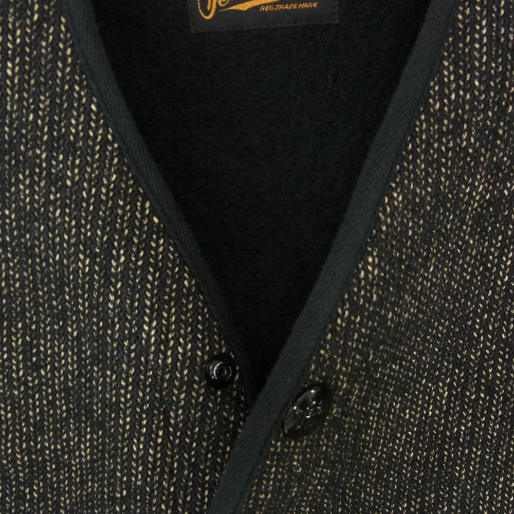 TENDERLOIN テンダーロイン T-BROWNS BEACH JKT ビーチ クロス ノーカラー ジャケット ブラック系 S【中古】