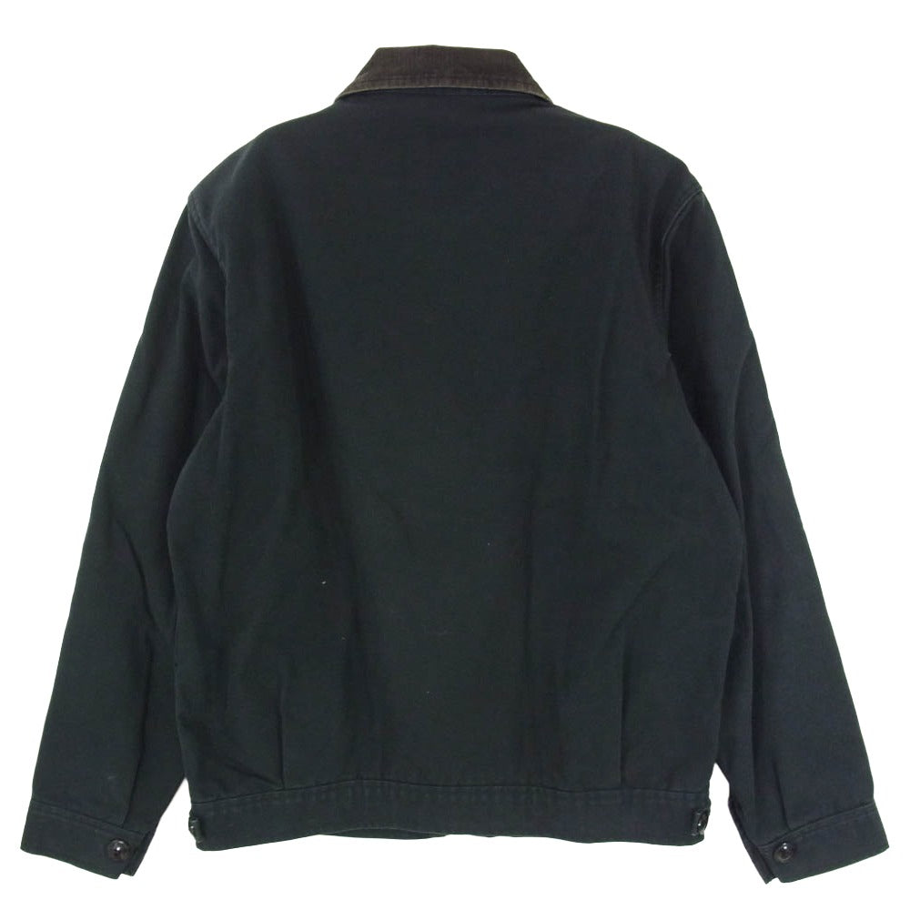 TENDERLOIN テンダーロイン K7 T-WORK JKT ケーセブン ダック 刺繍 裏ネル ワークジャケット ブラック系 M【中古】