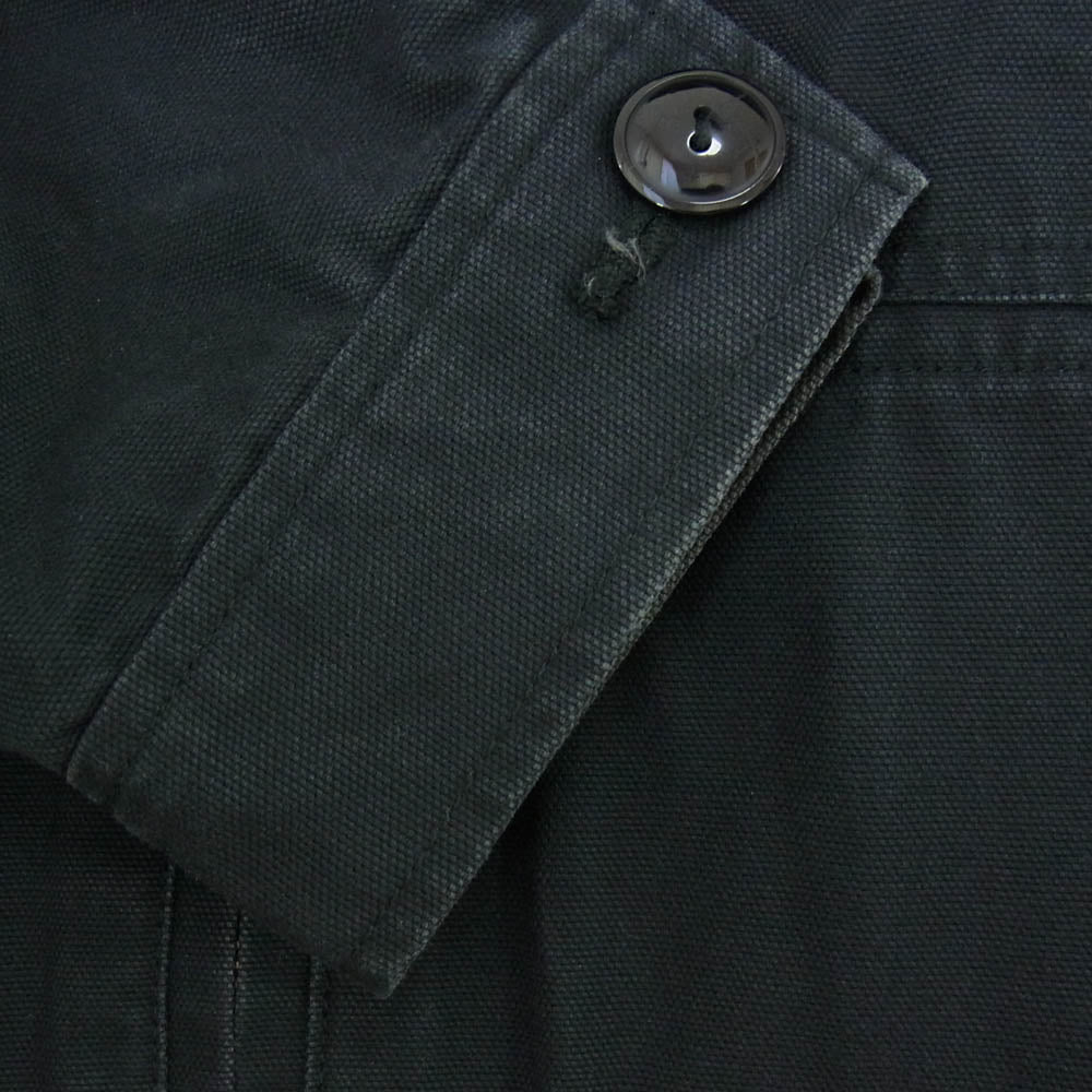 TENDERLOIN テンダーロイン K7 T-WORK JKT ケーセブン ダック 刺繍 裏ネル ワークジャケット ブラック系 M【中古】