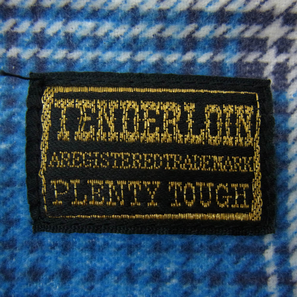 TENDERLOIN テンダーロイン K7 T-WORK JKT ケーセブン ダック 刺繍 裏ネル ワークジャケット ブラック系 M【中古】