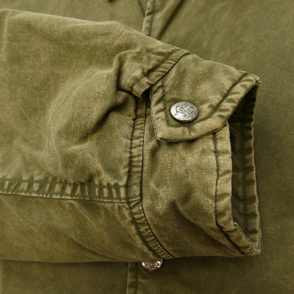 TENDERLOIN テンダーロイン ATX JKT ACID 中綿 コーチ ジャケット カーキ系 S【中古】