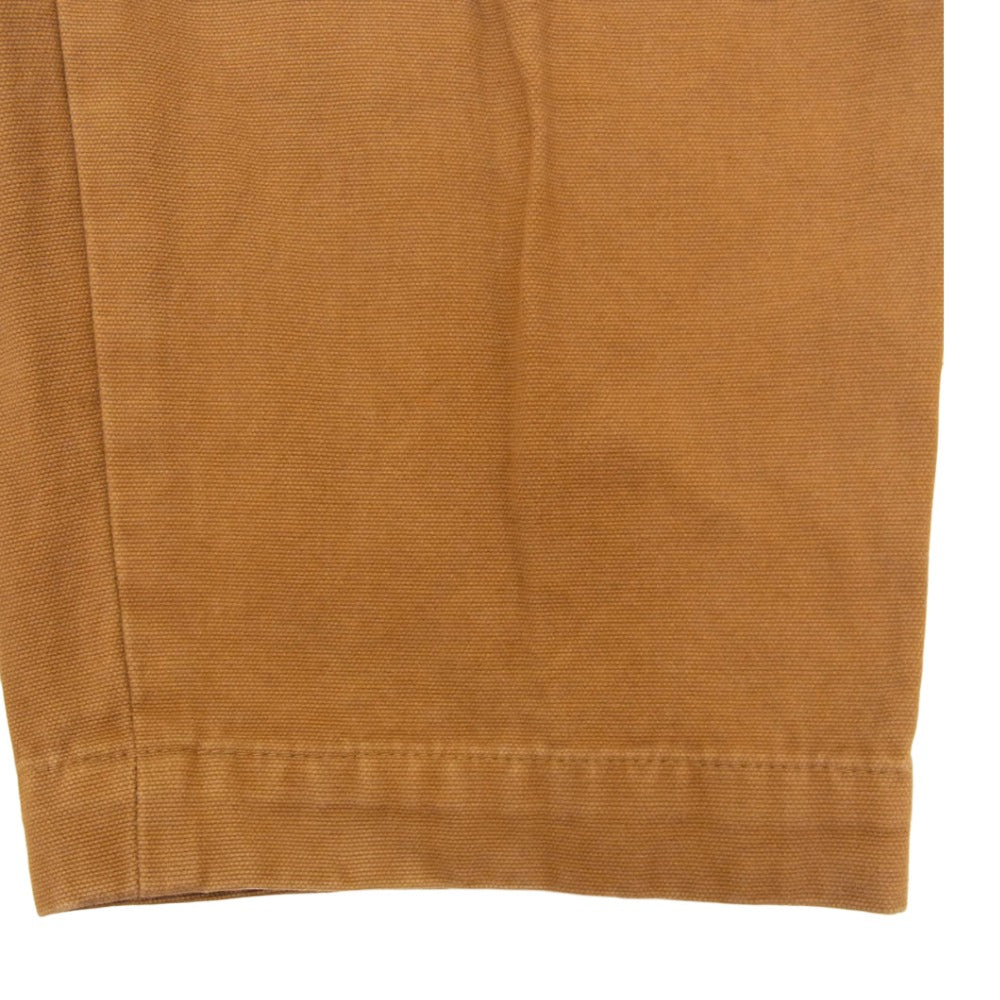 kolor カラー 14AW 14WCM-P16113 オックスクロップド コットン パンツ ブラウン系 3【中古】