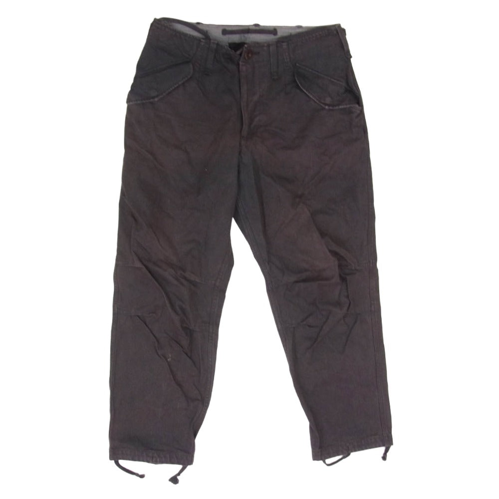 kolor カラー 15AW 15WBM-P12137 BEACON ビーコン コットン パンツ ブラック系 3【中古】