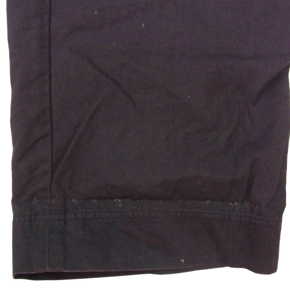 kolor カラー 13AW 13WCM-P14116 パッカリング コットン ワイド パンツ ネイビー系 2【中古】