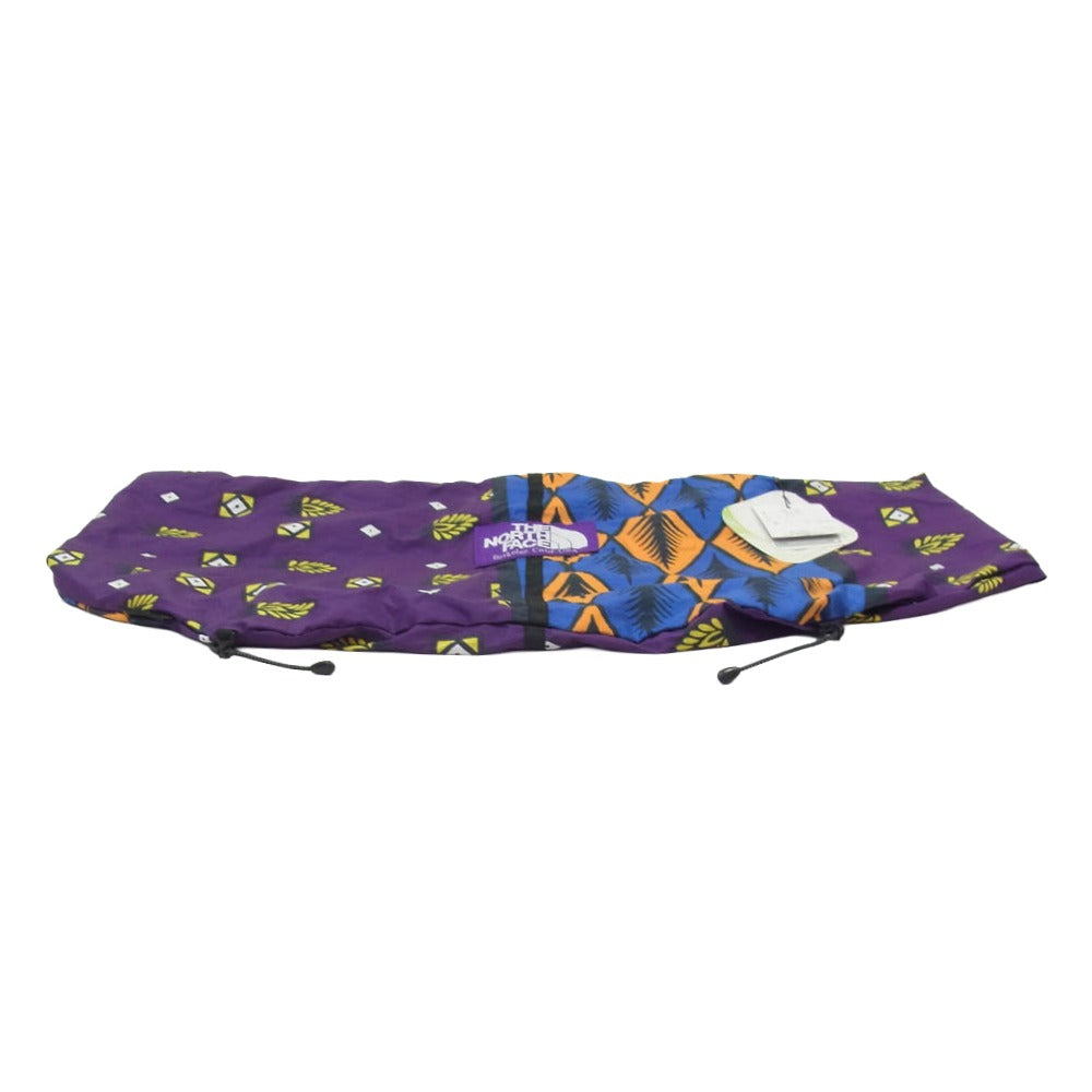 THE NORTH FACE ノースフェイス PURPLE LABEL パープルレーベル 総柄 ラップバッグ ボディバッグ ブルー系【美品】【中古】
