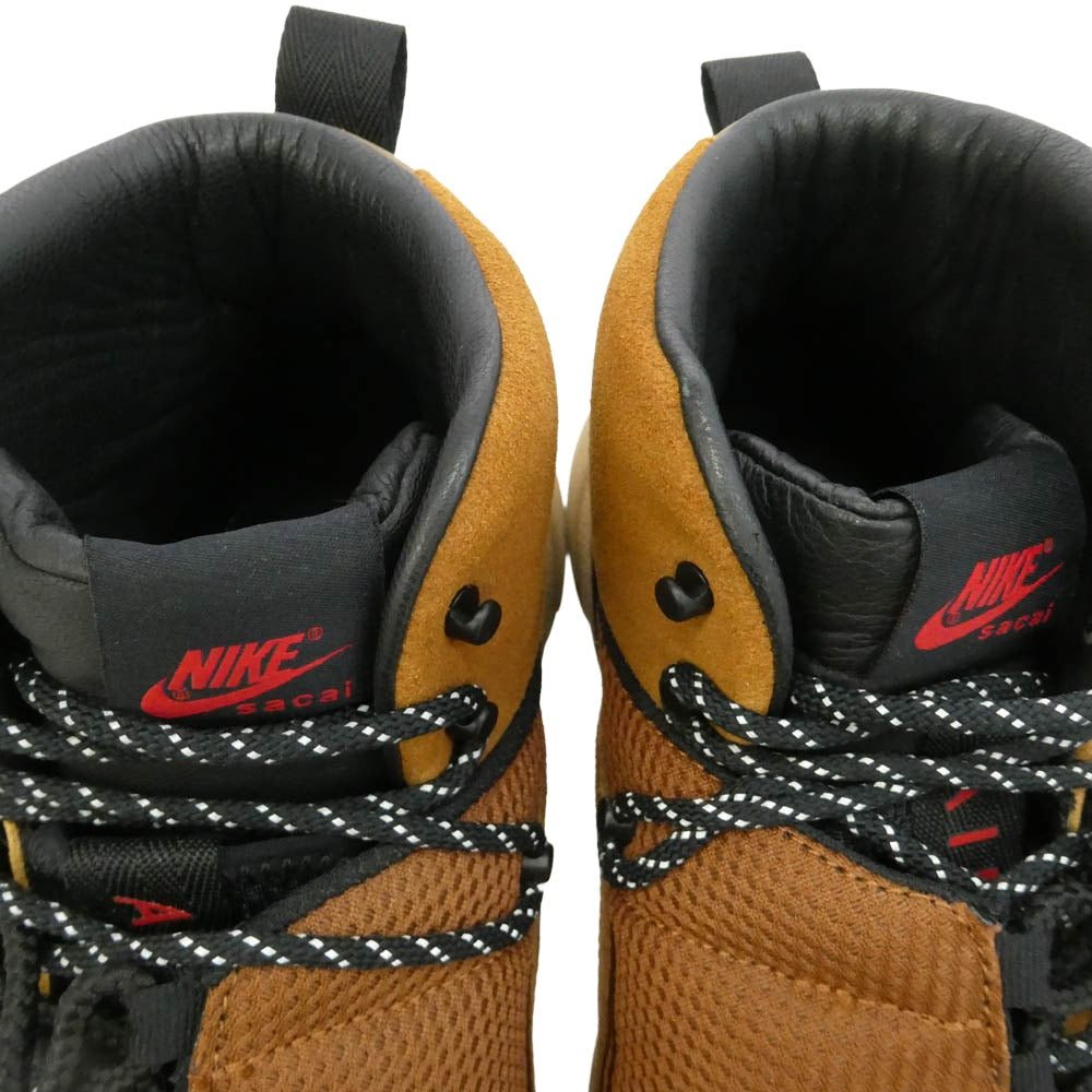 NIKE ナイキ Sacai サカイ FN0563-200 × sacai サカイ Magmascape Pecan マグマスケープ ハイカット スニーカー ブラウン系 ブラック系 27cm【中古】