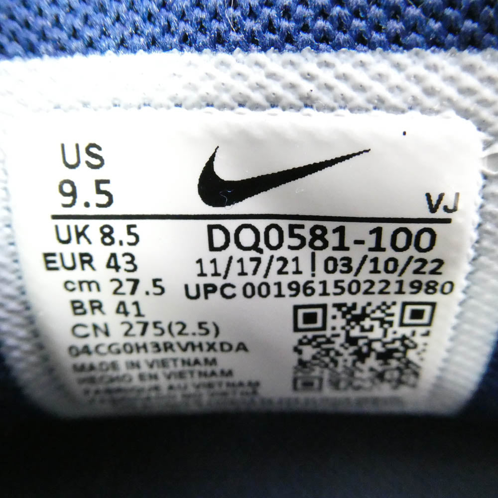 NIKE ナイキ Sacai サカイ DQ0581-100 × sacai サカイ Zoom Cortez White and University Red ズーム コルテッツ スニーカー マルチカラー系 27.5cm【中古】