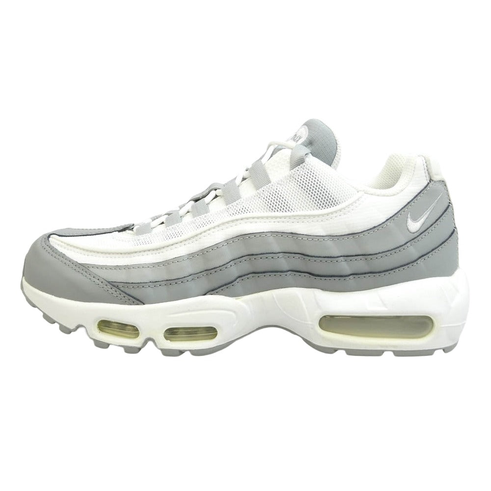 NIKE ナイキ CT1268-001 Air Max 95 Essential Particle Grey/White-LT Smoke Grey エアマックス 95 エッセンシャル スニーカー グレー系 ホワイト系 27cm【極上美品】【中古】