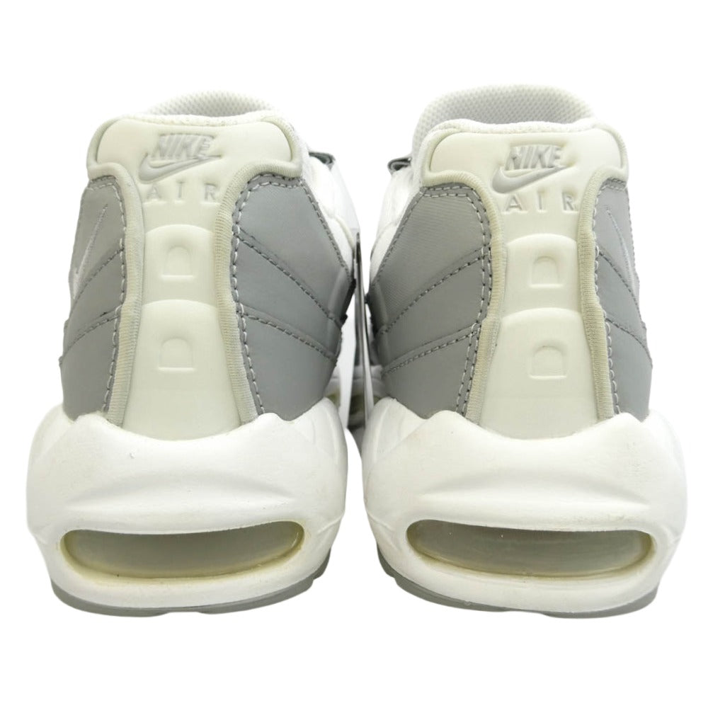 NIKE ナイキ CT1268-001 Air Max 95 Essential Particle Grey/White-LT Smoke Grey エアマックス 95 エッセンシャル スニーカー グレー系 ホワイト系 27cm【極上美品】【中古】