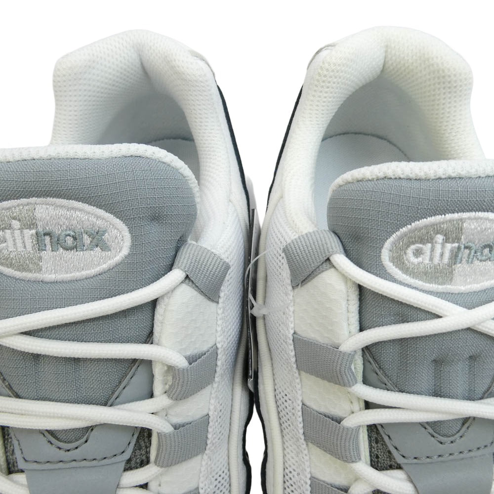 NIKE ナイキ CT1268-001 Air Max 95 Essential Particle Grey/White-LT Smoke Grey エアマックス 95 エッセンシャル スニーカー グレー系 ホワイト系 27cm【極上美品】【中古】
