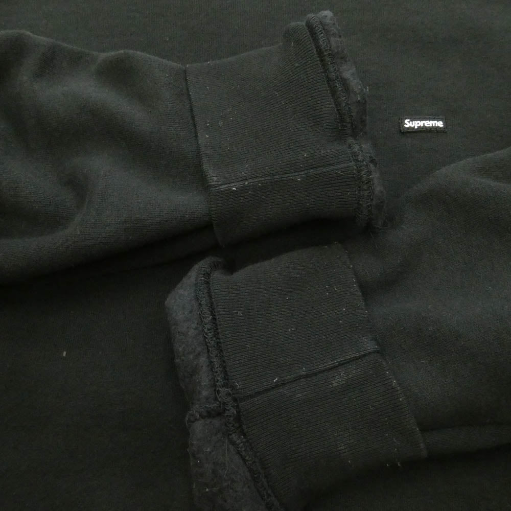 Supreme シュプリーム 24SS Small Box Raglan Crewneck スモールボックス ラグラン クルーネック スウェット ブラック系 L【中古】