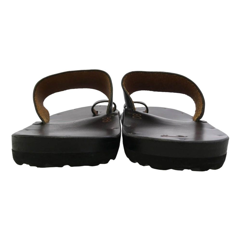 JUTTA NEUMANN ユッタニューマン ALICE Birk アリス ビルケンソール サンダル ブラック系 D8【極上美品】【中古】