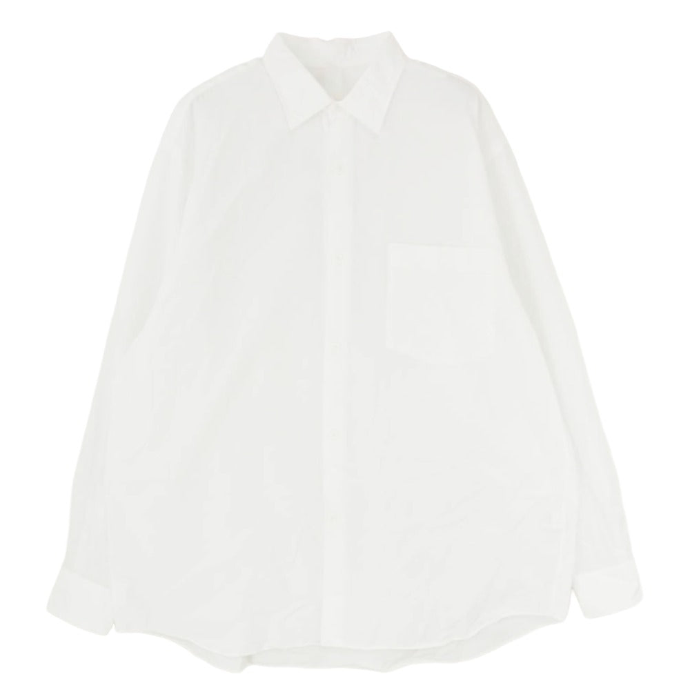 COMOLI コモリ 25AW C03-02001 コモリシャツ 長袖 シャツ ホワイト系 2【中古】