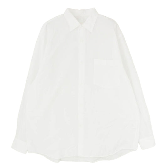 COMOLI コモリ 25AW C03-02001 コモリシャツ 長袖 シャツ ホワイト系 2【中古】