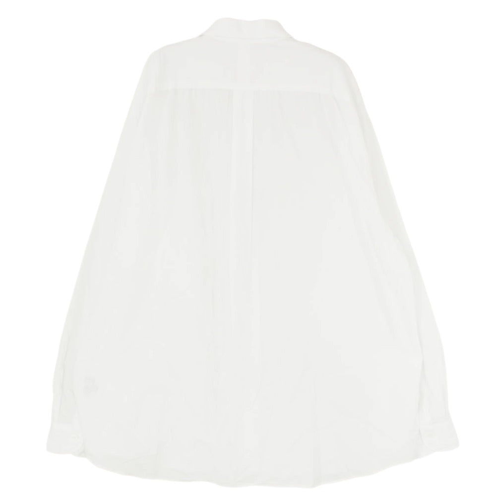 COMOLI コモリ 25AW C03-02001 コモリシャツ 長袖 シャツ ホワイト系 2【中古】