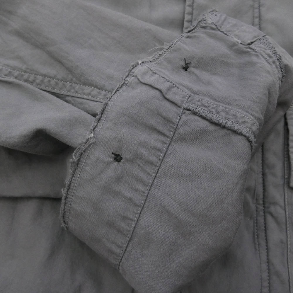 ANCELLM アンセルム 26SS ANC-JK74-B AGING FIELD JACKET エイジング ミリタリー フィールドジャケット グレー系 1【中古】
