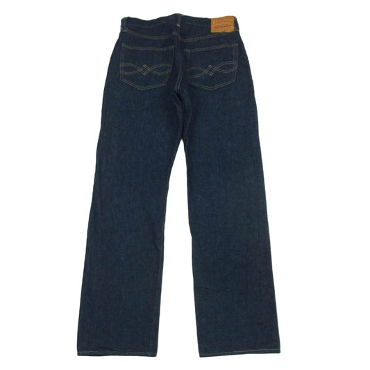 WAREHOUSE ウエアハウス 1001XX 1947モデル ワンウォッシュ ボタンフライ ジーンズ デニム パンツ インディゴブルー系 W33 L32【美品】【中古】