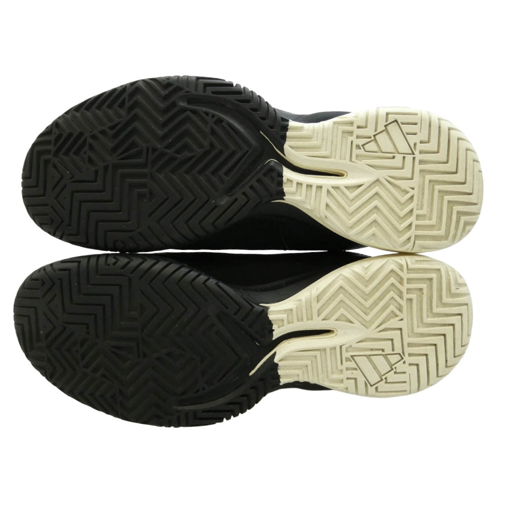 Y-3 Yohji Yamamoto ワイスリー ヨウジヤマモト adidas アディダス JR4348 adidas Adizero Cybersonic 2 Tennis Black Orbit Grey アディダス アディゼロ サイバーソニック2 テニス ローカット スニーカー ブラック系 グレー系 27.5cm【中古】