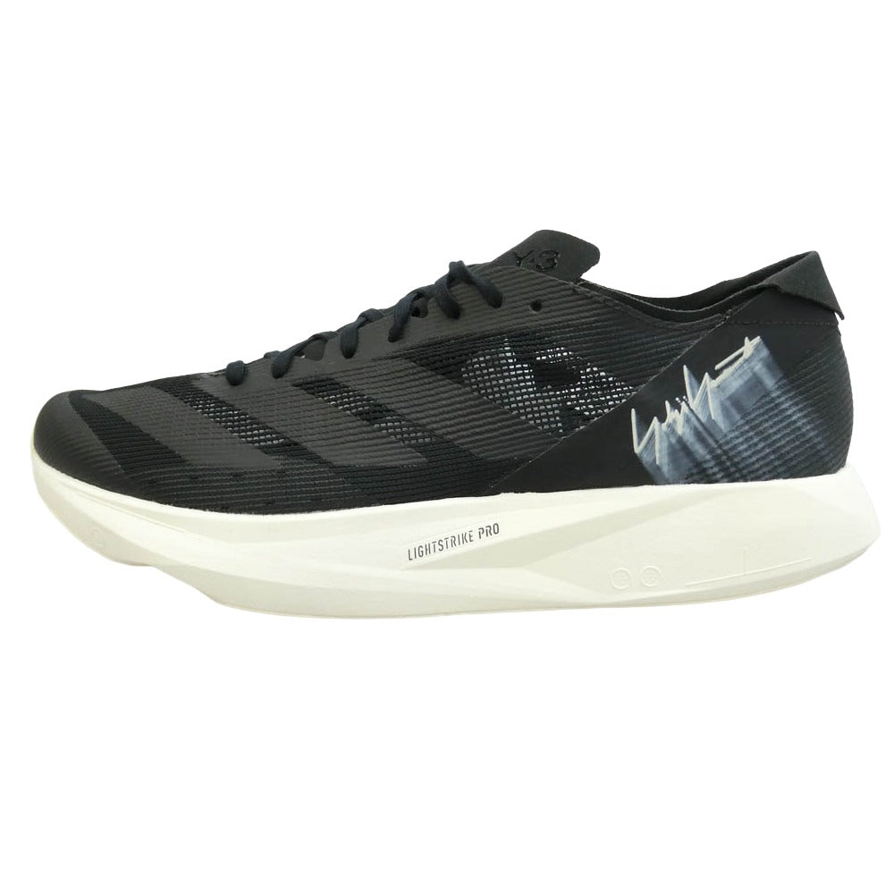Y-3 Yohji Yamamoto ワイスリー ヨウジヤマモト adidas アディダス IE1127 adidas Takumi Sen 10 Black Off White アディダス タクミ セン 10 ブラック オフホワイト ローカット ランニング シューズ スニーカー ブラック系 オフホワイト系 27.5cm【極上美品】【中古】