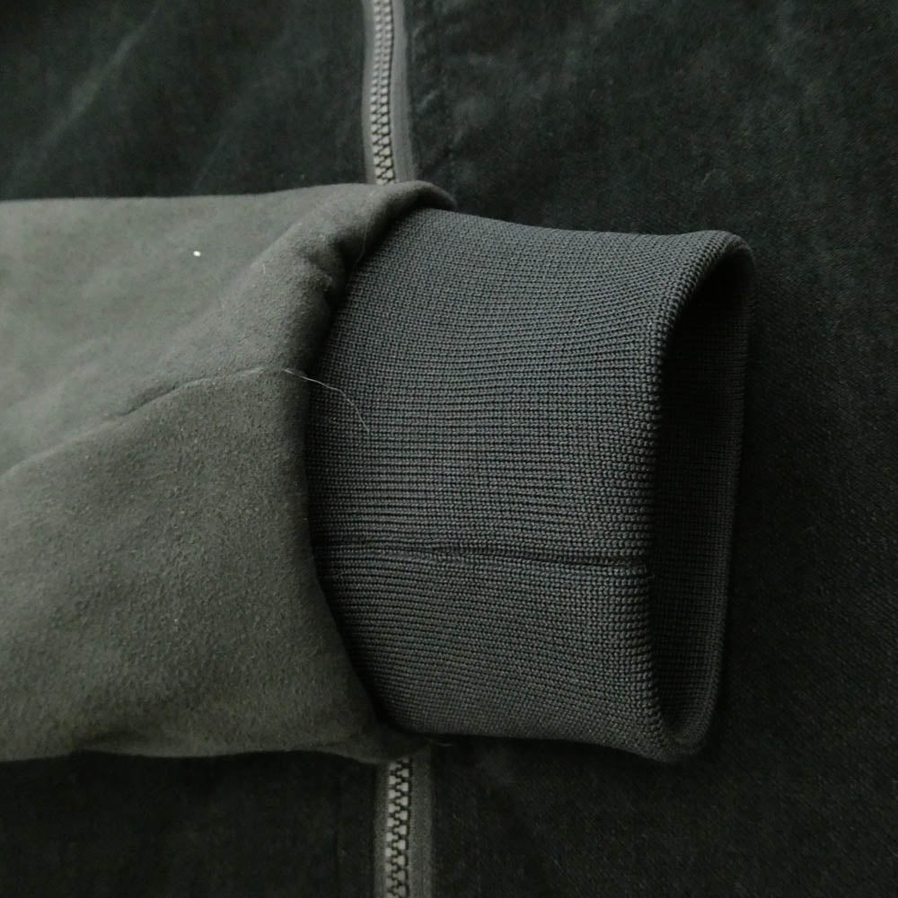 TOGA トーガ 25AW TV252-JC324 VIRILIS VELVET TRACK JACKET ウエスタンバックルジップ ビリリース ベルベット ジップ トラックジャケット ブラック系 46【美品】【中古】