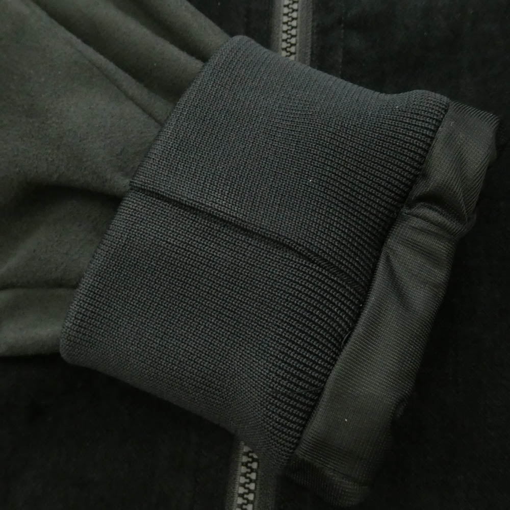 TOGA トーガ 25AW TV252-JC324 VIRILIS VELVET TRACK JACKET ウエスタンバックルジップ ビリリース ベルベット ジップ トラックジャケット ブラック系 46【美品】【中古】