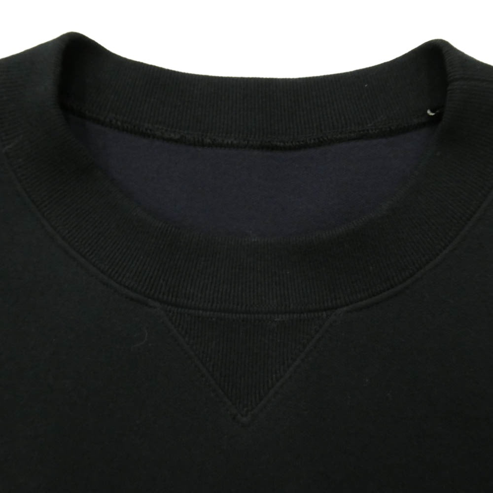 Sacai サカイ 25AW 25-03789M Sponge Sweat Pullover ジッパーポケット プルオーバー スポンジ スウェット ブラック系 2【中古】