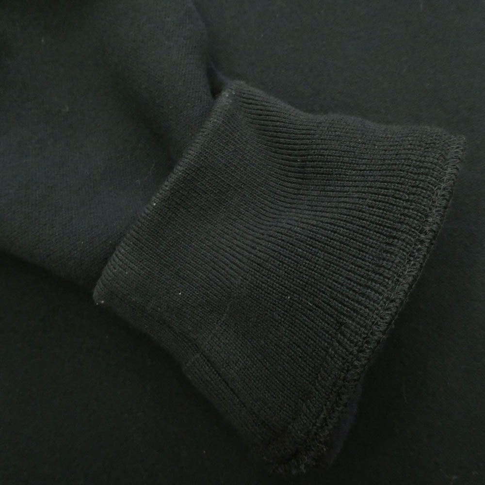 Sacai サカイ 25AW 25-03789M Sponge Sweat Pullover ジッパーポケット プルオーバー スポンジ スウェット ブラック系 2【中古】