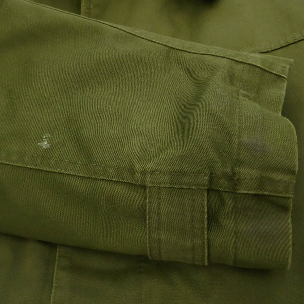 ミリタリー Vintage Slovenian ARMY ヴィンテージ スロベニア軍 モーター サイクル コート カーキ系【中古】