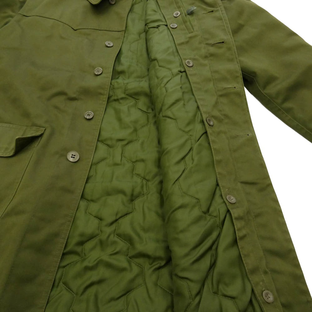 ミリタリー Vintage Slovenian ARMY ヴィンテージ スロベニア軍 モーター サイクル コート カーキ系【中古】