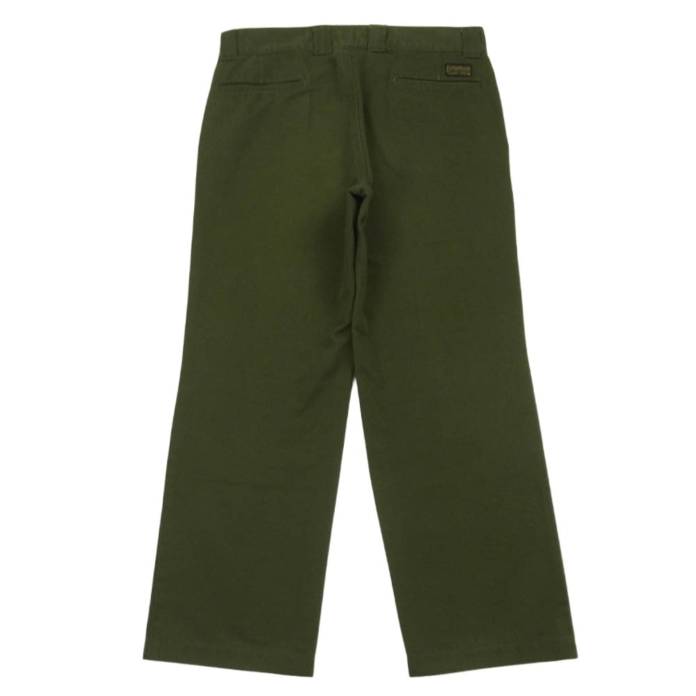 TENDERLOIN テンダーロイン T-20RG Durable Press デュラブルプレス コットン チノ ワーク パンツ グリーン系 S【中古】