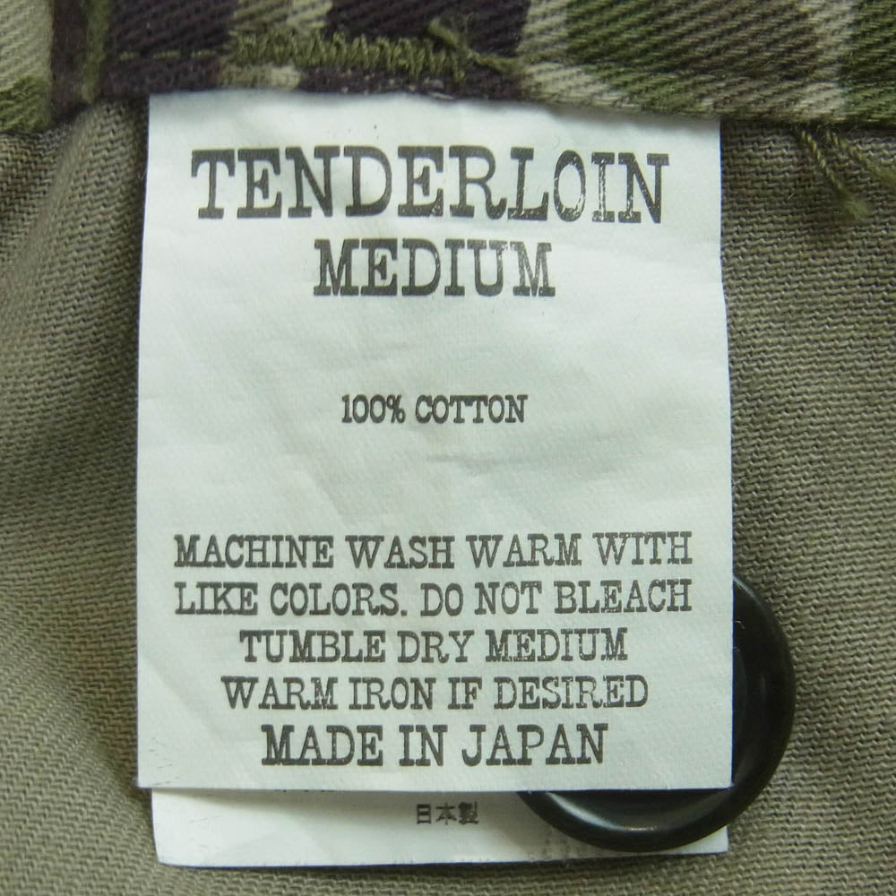 TENDERLOIN テンダーロイン T-BAMBOO PNT タイガーカモ 迷彩柄