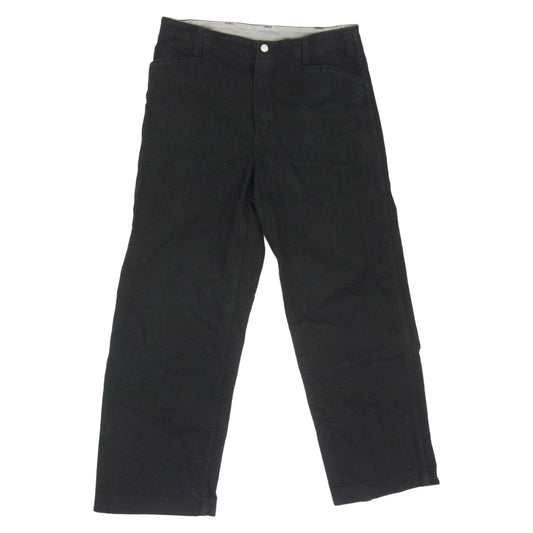 TENDERLOIN テンダーロイン T-BDP PIQUE ピケ コットン ワーク パンツ ブラック系 XS【中古】