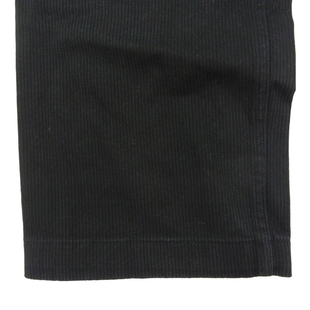 TENDERLOIN テンダーロイン T-BDP PIQUE ピケ コットン ワーク パンツ ブラック系 XS【中古】