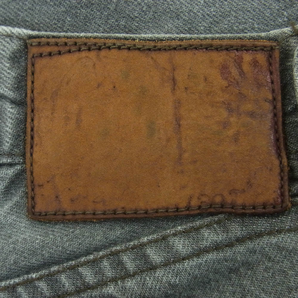 TENDERLOIN テンダーロイン ボタンフライ シンチバック ジーンズ デニム パンツ 日本製 グレー系 30【中古】